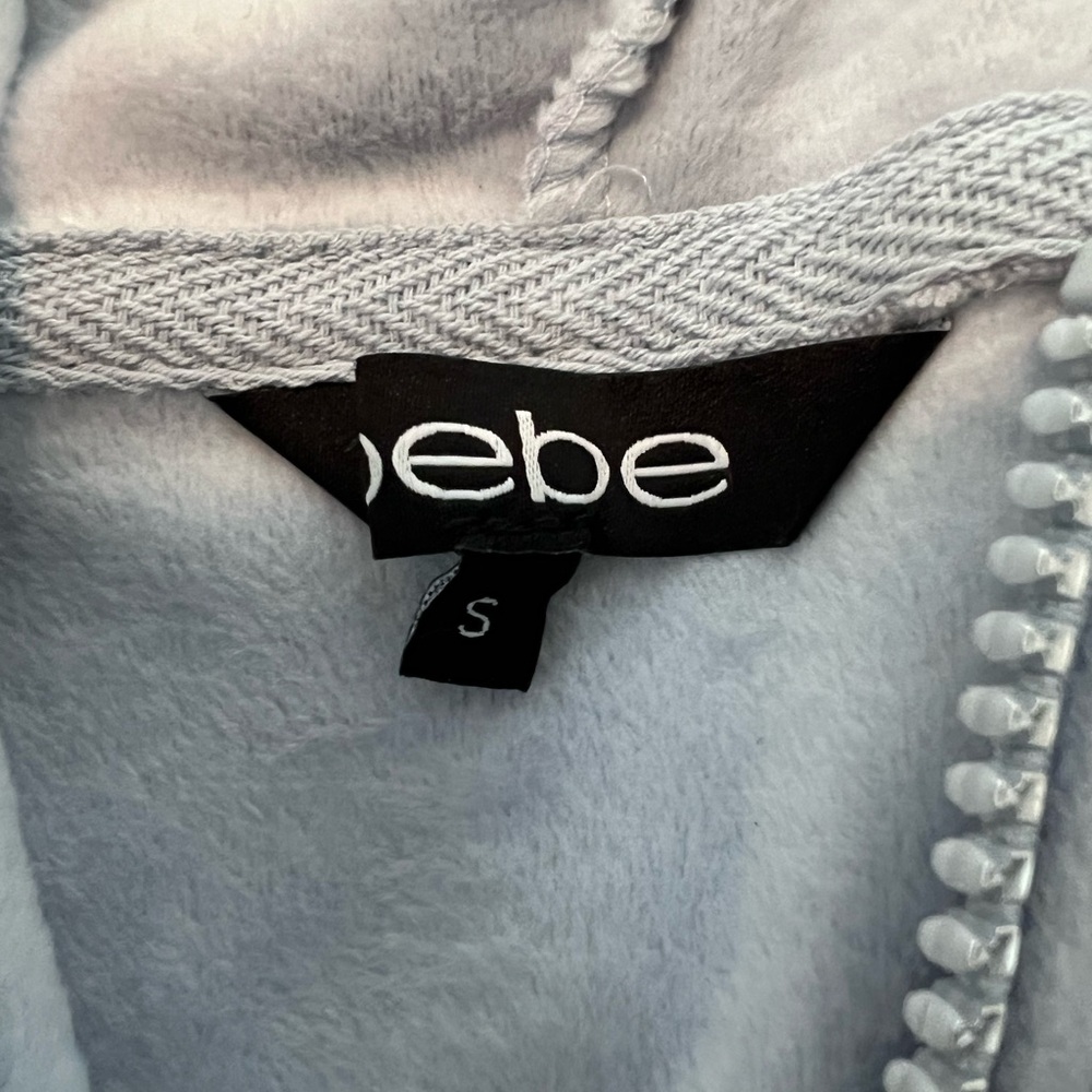 Bebe Sky Blue Rhinestone Hoodie ❄️ - Picture 8 of 10